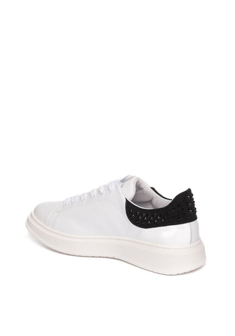 White/black leather sneaker UMA PARKER NEW YORK | 1030124PELLE-BIANCO/NERO